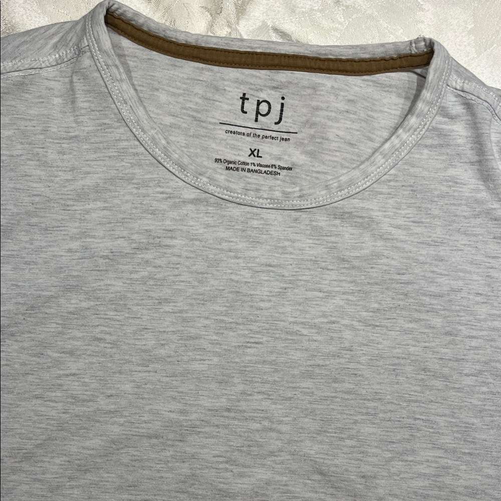 Tpj Men's Gray T-Shirt